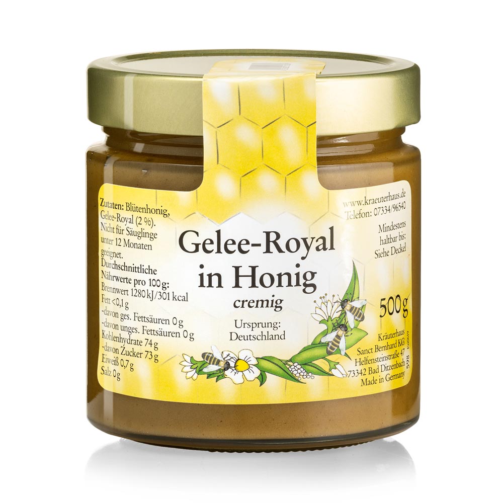 Mật ong chứa sữa ong chúa Royal Jelly in Honey